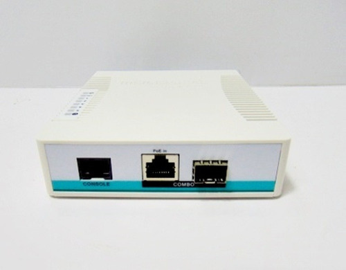 Switch Mikrotik Crs106-1c-5s Com 5 Portas Sfp 1.25gbps L5