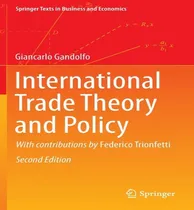 Comprar Libro International Trade Theory And Policy - Giancarlo G...