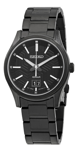 Reloj Seiko Big Date Sur515p1 Para Hombre Cuarzo Con