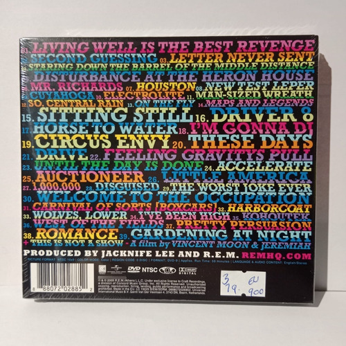 R.e.m. Live At The Olympia In Dublin Cd Dvd Nuevo Eu