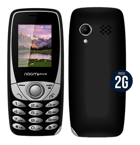 Celular NaomiPhone Towi Negro, 2g