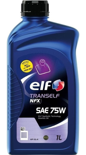 Aceite Caja De Cambios Elf Tranself Nfx Sae 75w X 1l