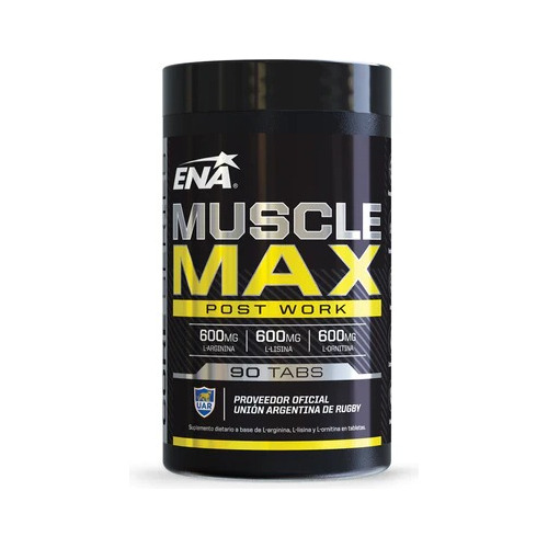 Muscle Max Oxido Nitrico 90 Capsulas Ena