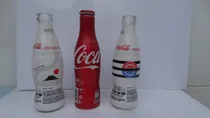 Comprar Lote Com 3 Garrafas De Coca Cola Antigas Vazias Perfeitas