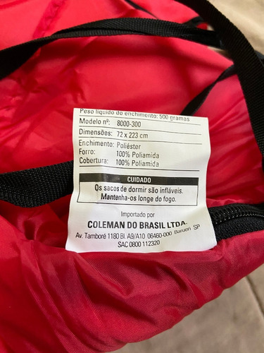 Saco De Dormir Coleman Adulto