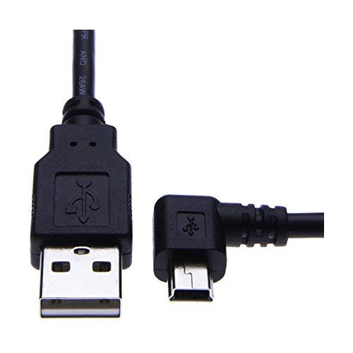 Cable Mini Usb De 90 Grados En Ángulo Recto Compatible Con G