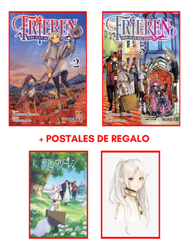 Combo Frieren 2 Y 3 - Manga - Ivrea