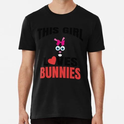 comprar Remera Lindo Esta Chica Ama Conejitos Animal T Shirt Conejos