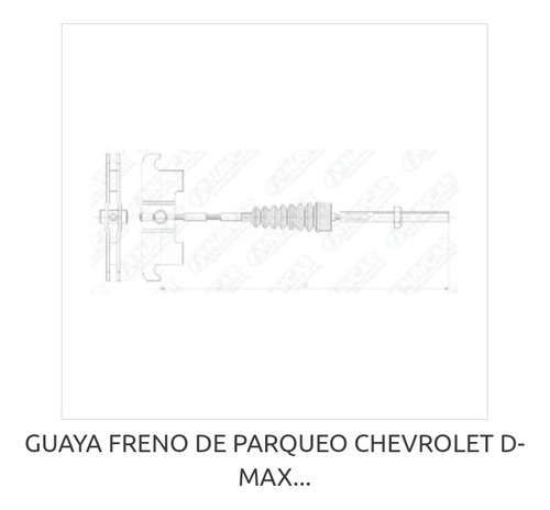 Guaya Freno De Mano Ppal Luv Dmax