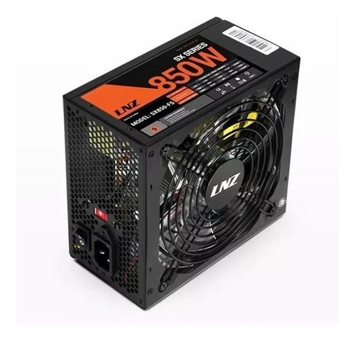 Imagen 2 de 2 de Fuente de alimentación para PC LNZ SX Series SX850-FS 850W negra 115V/230V