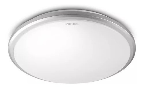 Plafón Interior Philips Twirly Gris Led 12w