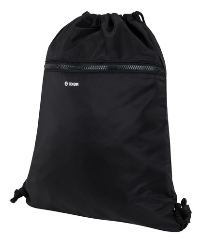 Gym Sack Oxer Básico Cor Preto/prata