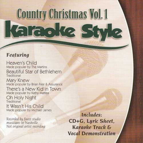 Cd: Daywind Karaoke Style: Country Christmas, Vol. 1