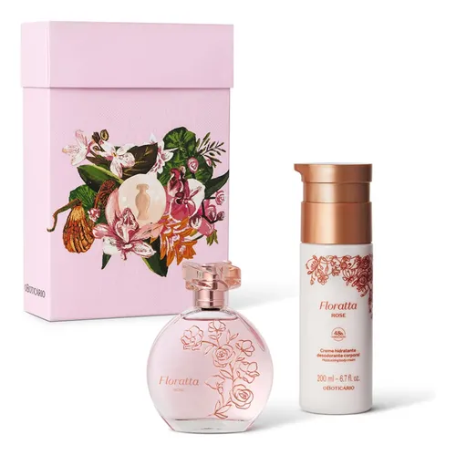 Boticário Floratta Rosé Kit Presente (2 Itens)