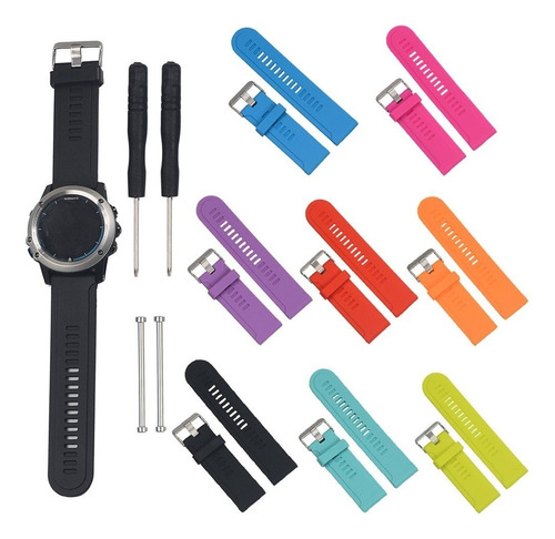 Correa Deportiva De Lujo Para Reloj Garmin Fenix 2