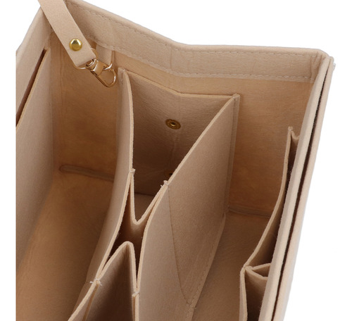 Organizador De Bolsos Con Inserto De Fieltro Caqui De Gran C