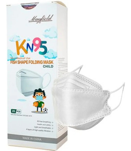 Kn95 Mascarillas Fish Shape Certificadas Ce Fda Gb2626