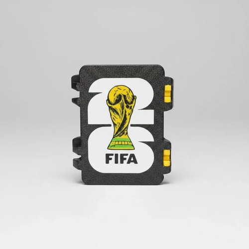 Caixa Maleta Porta Organizador De Figurinhas Copa Do Mundo Brasil Taça Copa Do Mundo