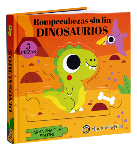 Libro Rompecabezas Sin Fin: Dinosaurios