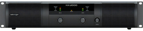 Amplificador de potência Classe D Behringer Nx3000 W Crossover
