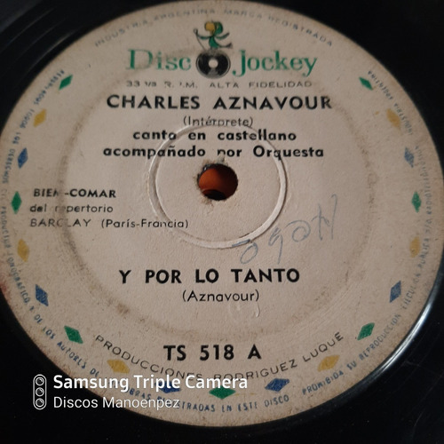 Simple Charles Aznavour Disc Jockey C19