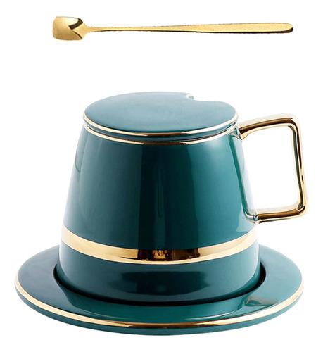 1 Juego De Tazas De Café De Cerámica Con Platillo Para Café