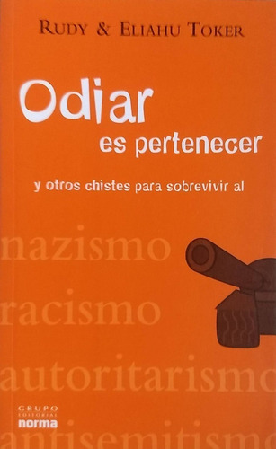 Odiar Es Pertenecer - Rudy & Eliahu Toker- Nuevo