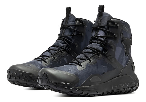 Botas Camuflaje Azul Under Armour