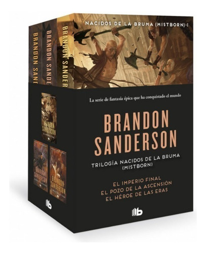 Estuche Mistborn - Brandon Sanderson