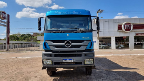 Imagem 4 de 15 de Mercedes-benz Axor 4144 Ano 2012 Caçamba Rossetti 14 Metros