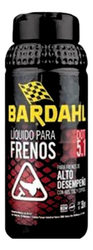 Liquido Para Frenos Bardahl, Dot-5.1, 350ml
