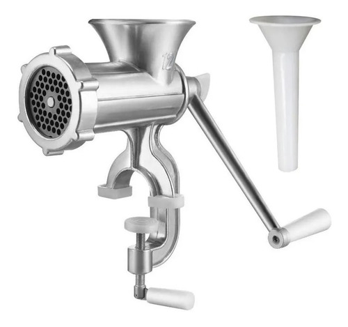 Picadora De Carne Manual N12 Con Embutidor Diginet