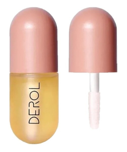 Derol Lip Maximizer - Gloss Para Aumento Dos Lábios Acabamento Brilhante Cor Nude