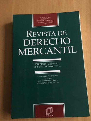 Revista De Derecho Mercsntil