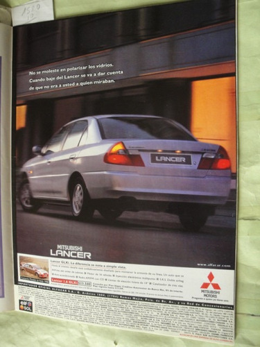 Publicidad Mitsubishi Lancer Glxi Año 1999