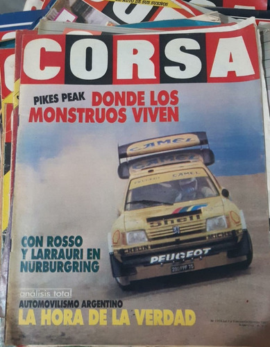 Revista Corsaparabrisas N1104 Septiembre 1987 Para Colección