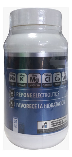 Cápsulas De Electrolitos Pro Salts 60 Cápsulas - Nutremax 