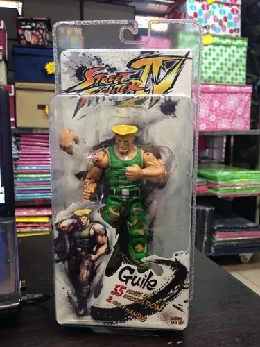 Boneco Guile Street Fighter IV