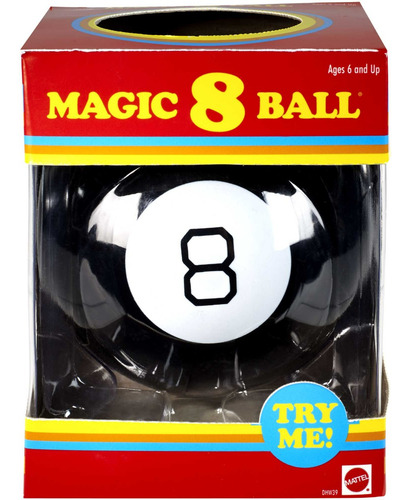 Magic 8 Ball Bola Magica Predictiva Original Mattel