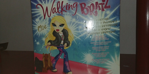 Hermosa Muñeca Bratz Cloe Walking, Parece Una Estrella (Usado)