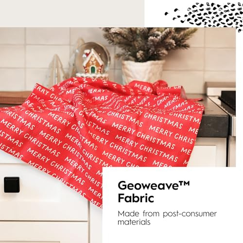 Toallas De Cocina Navideñas De Microfibra 2 Unidades