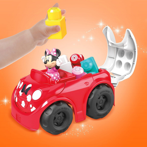 Juguete De Construcción Mega Bloks Disney Convertible Minnie 18