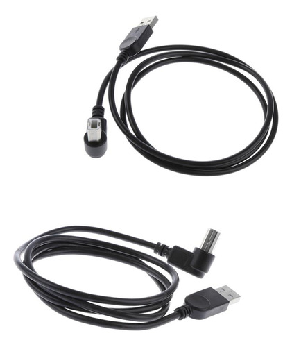 2x Cable De Impresora Usb 2.0 A- A -b : Cable De Conector De