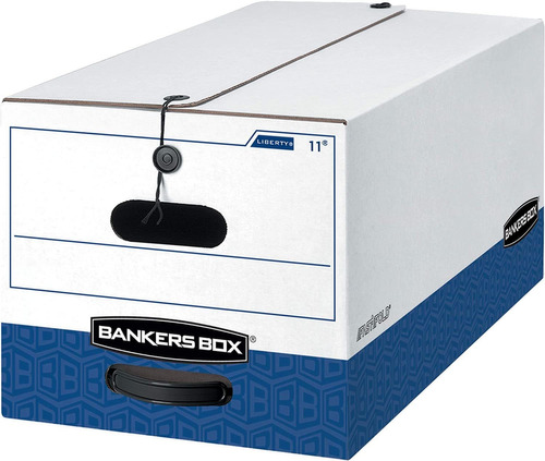 Bankers Box Liberty - Cajas De Almacenamiento Resistentes Pl