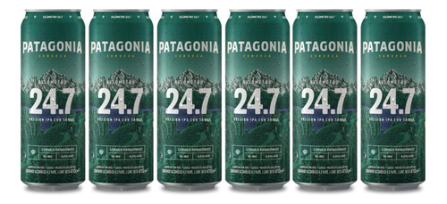 Cerveza Patagonia 24.7 Ipa Lata 410 Ml X6 - Fullescabio