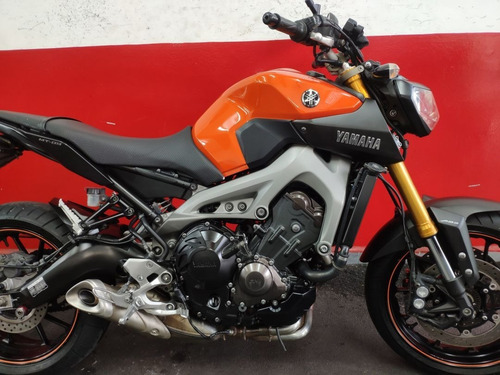 Yamaha Mt09 Mt 09 Mt-09 Abs 2016 Laranja