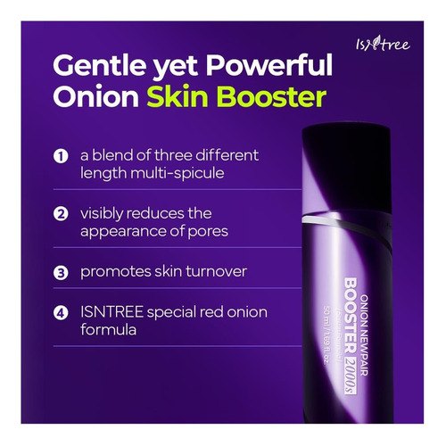 Isntree Onion Newpair Booster 2000s 169 | Spicule Soro | |