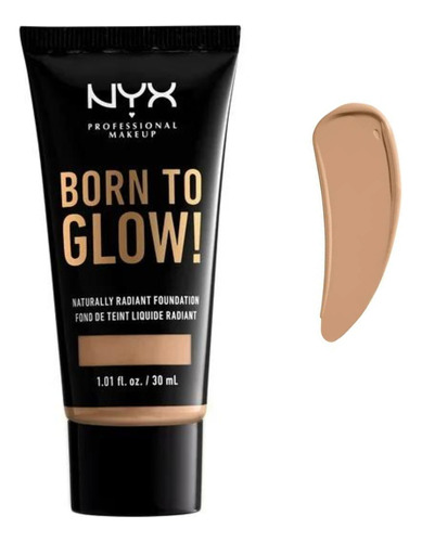 Base De Maquillaje Born To Glow Nyx 30 Ml - 09 Medium Olive