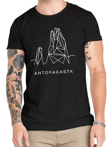 Polera Mano Antofagasta Abstracta Algodón Orgánico Scl19