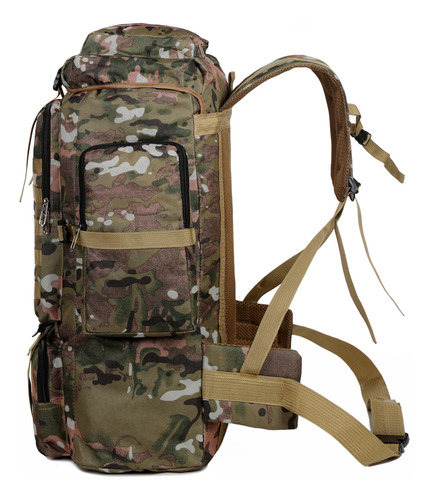 Mochila De Senderismo Con Capacidad Para Dos Bandoleras, Moc